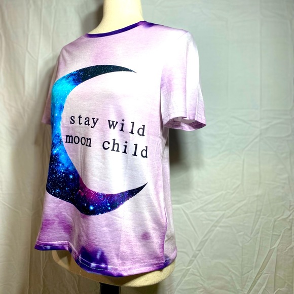 Tie dyed top / S M / NWOT - Picture 3 of 4